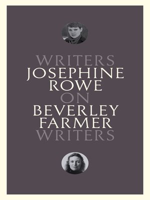 cover image of On Beverley Farmer